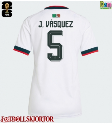 Mexiko Johan Vasquez #5 Bortatröja Dam VM 2026 Kortärmad